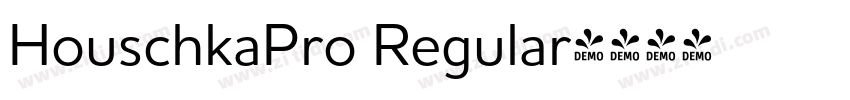 HouschkaPro Regular字体转换